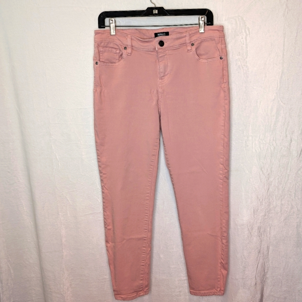 Women's Pink Jeans Super Soft. David Bitton Size 12